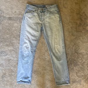 AG Denim, The Ex-Boyfriend Slim Jeans, Size 24